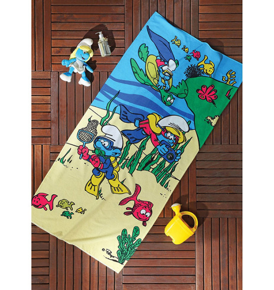 Детское пляжное полотенце TAC Sirinler Underwater 75x150